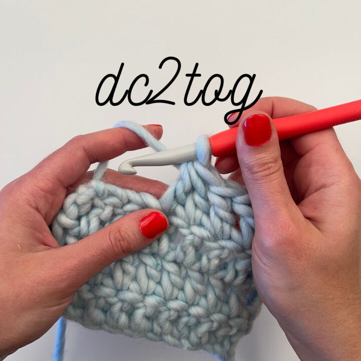 Dc2tog Double Crochet Two Together Yarndrasil Crochet Tutorial 